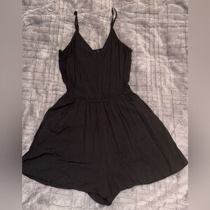 NWOT DreamSkull Black Sleeveless Romper